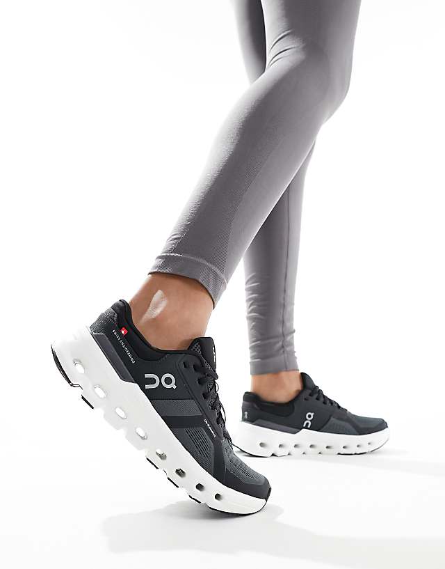 Asos ON Cloudrunner 2 Running Trainers In Black