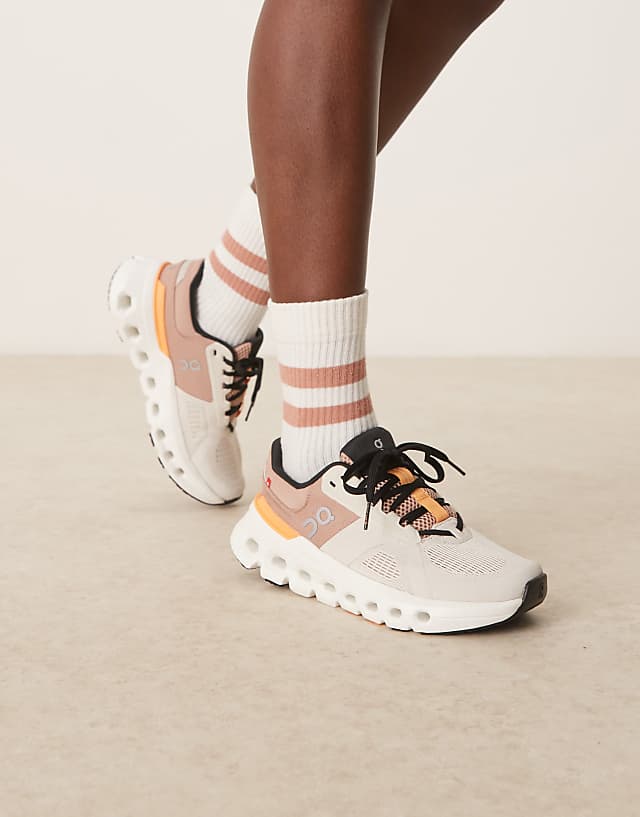 asos ON Cloudrunner 2 running trainers in pink