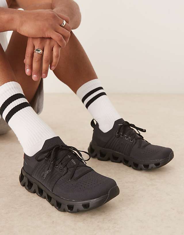 asos ON Cloudswift 4 running trainers in black