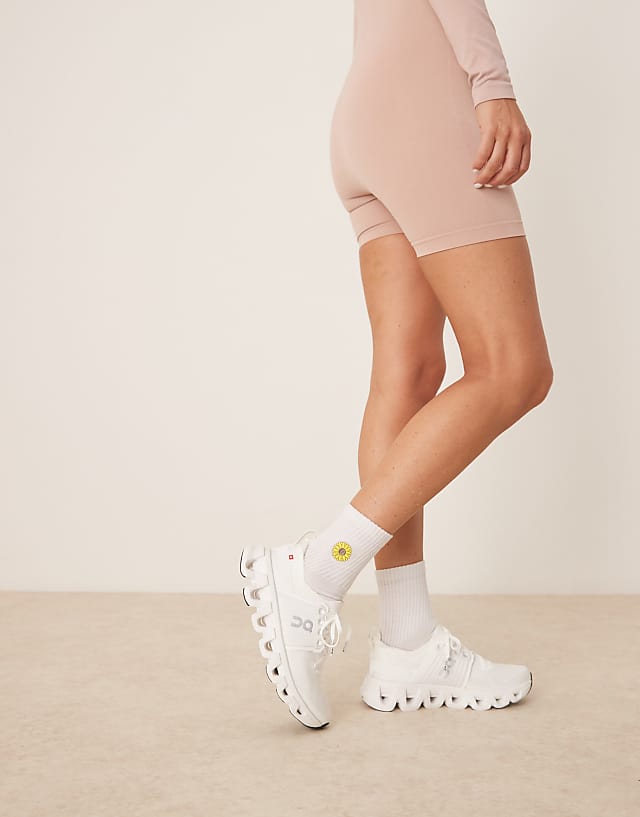 Asos ON Cloudswift 4 Running Trainers In White