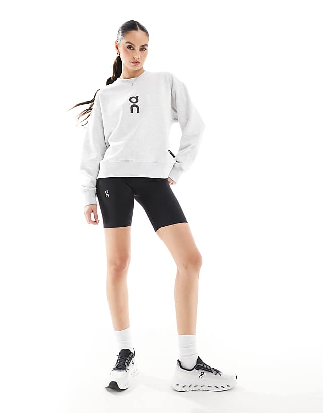 Asos ON Club Crew Sweatshirt In Grey