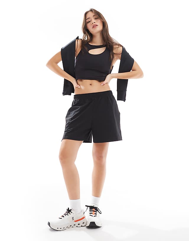 Asos ON Focus Gym Shorts In Black