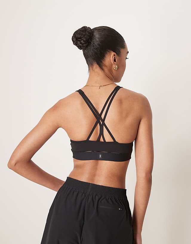 Asos ON Studio Sports Bra In Black
