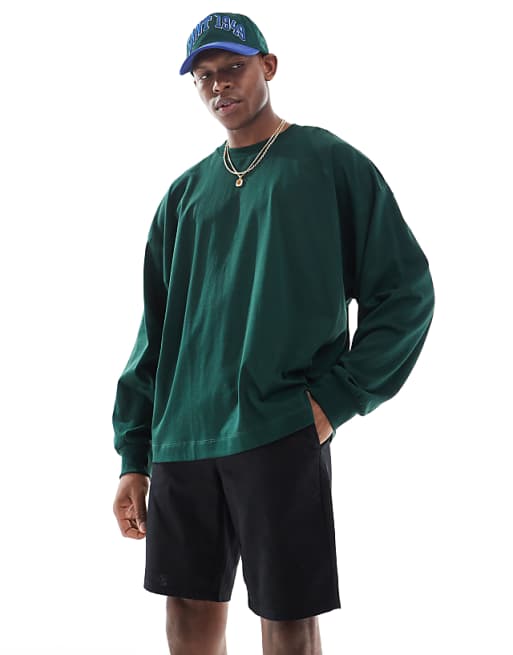 asos ONLY & SONS linen mix tie waist shorts in black