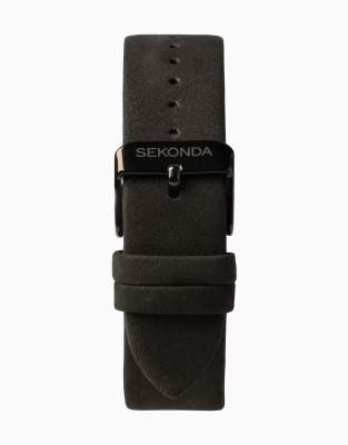 Asos Sekonda Analogue Watch In Black