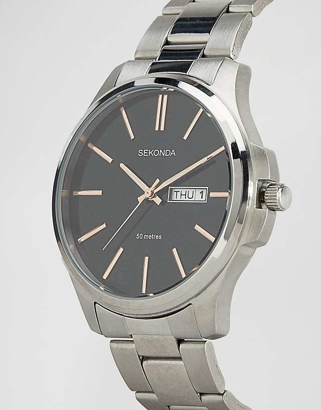 Asos Sekonda Silver Bracelet Watch