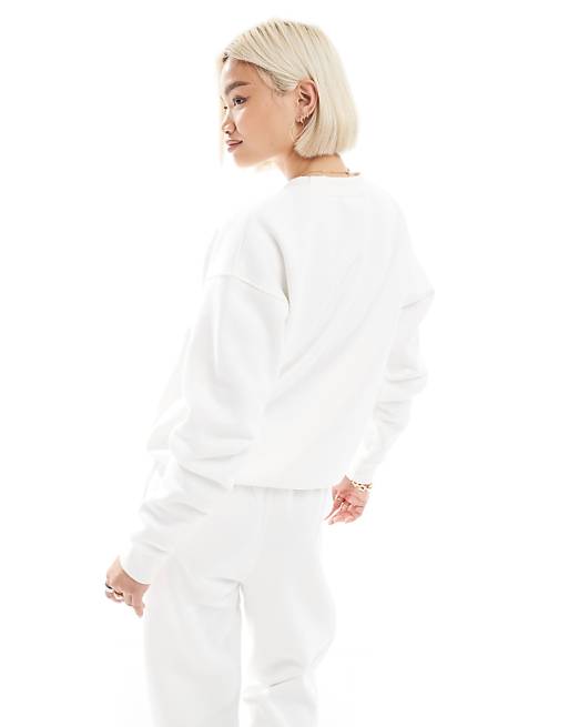 Asos Six Stories Bride Sweatshirt Co-ord In Ivory