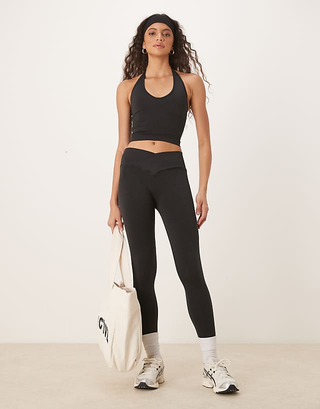 Asos Tala Sculpt Seamless In Black