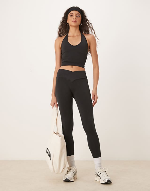 Asos Tala Sculpt Seamless In Black