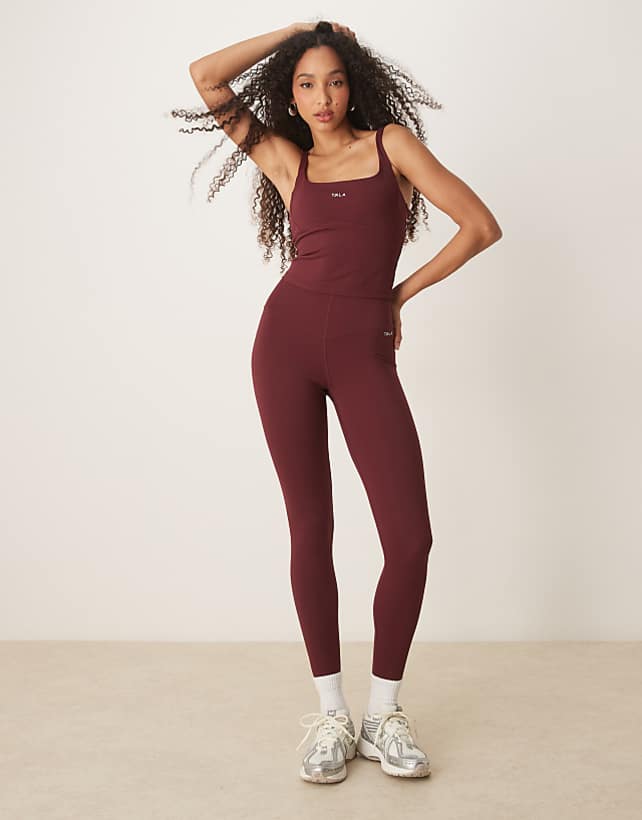 asos Tala Skinluxe in red