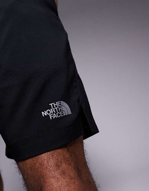 Asos The North Face 24/7 Logo Shorts In Black