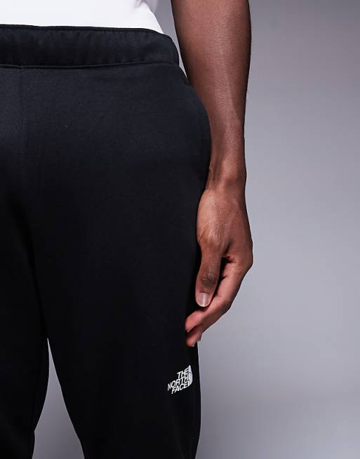 Asos The North Face Reaxion Logo Joggers In Black
