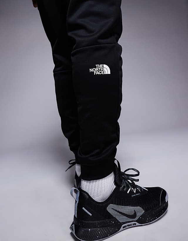 Asos The North Face Reaxion Logo Joggers In Black