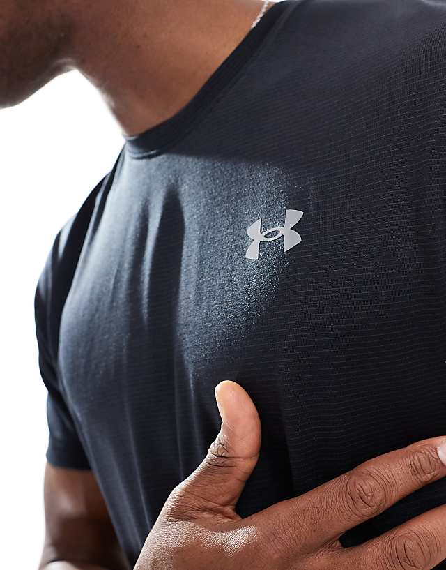 Asos Under Armour Launch T-shirt In Black