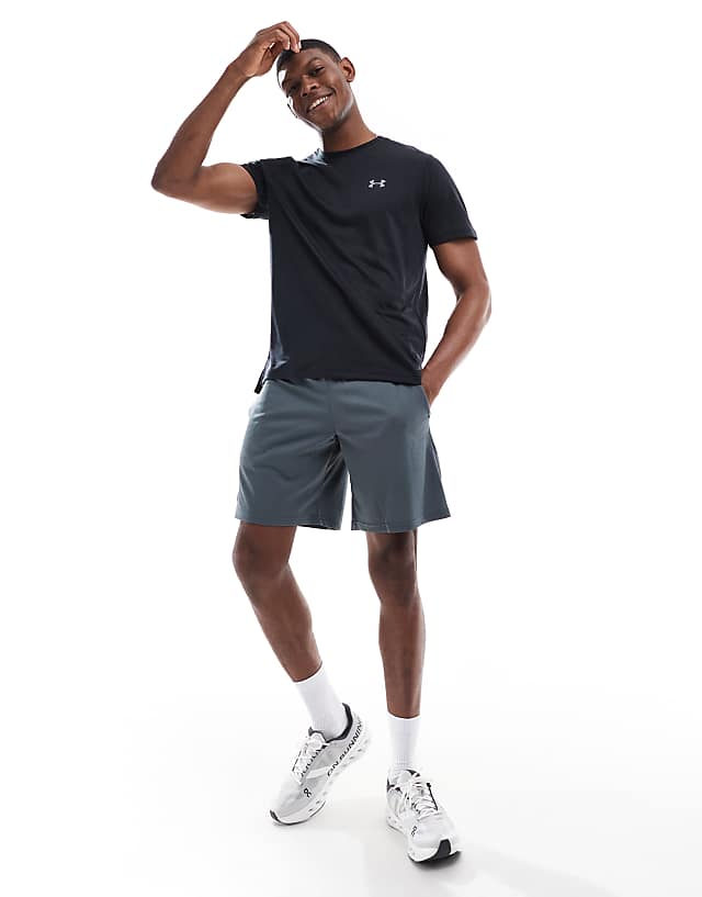 Asos Under Armour Launch T-shirt In Black