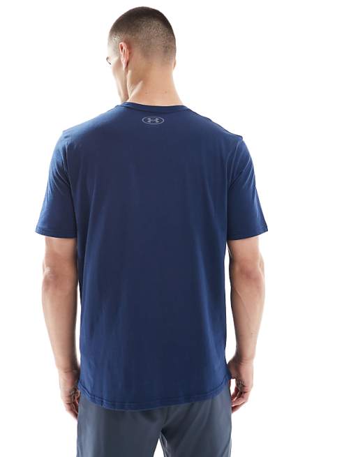 Asos Under Armour Sportstyle T-shirt In Navy