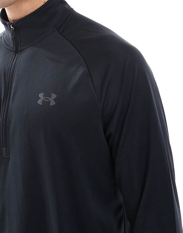 Asos Under Armour Tech 2.0 Half Zip In Black