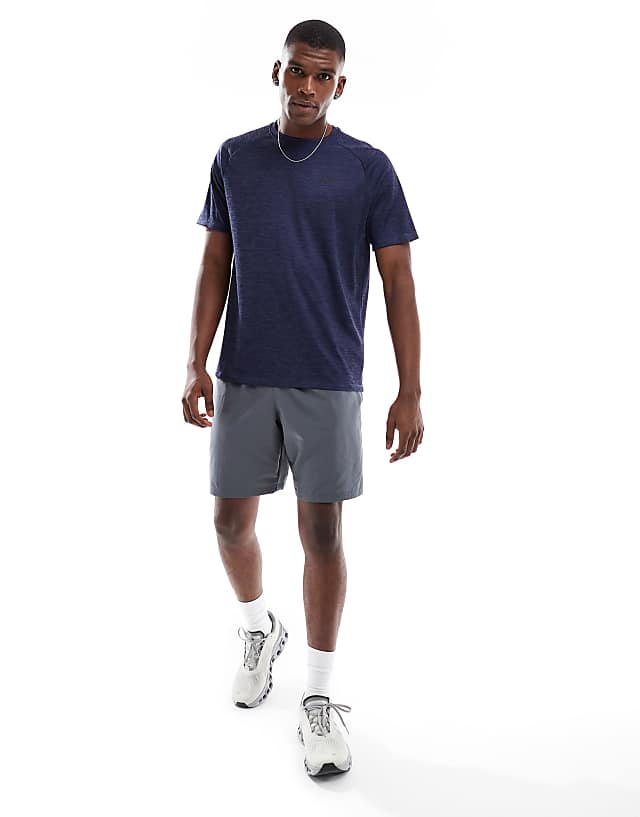 Asos Under Armour Tech Textured T-shirt In Grey