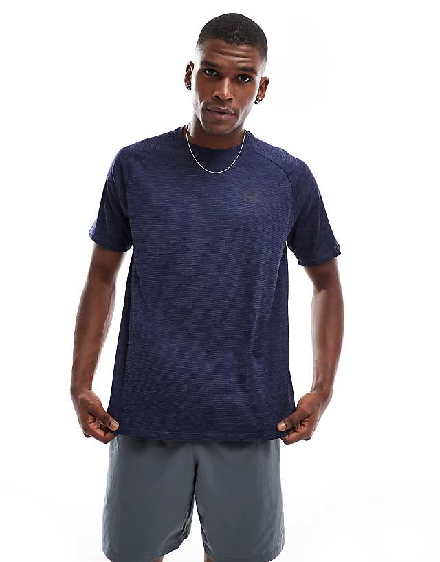 asos Under Armour Tech textured t-shirt in grey