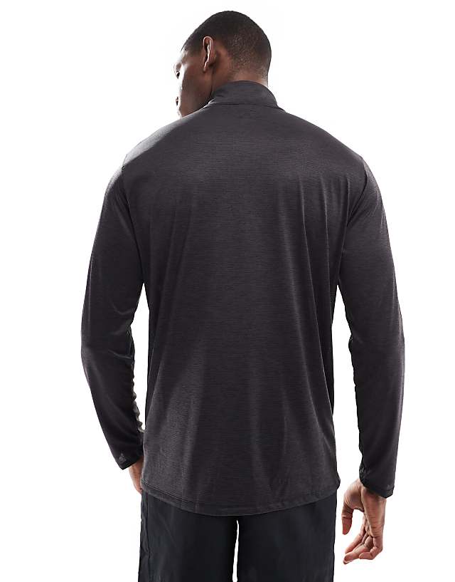 Asos Under Armour Tech Vent Half Zip In Black