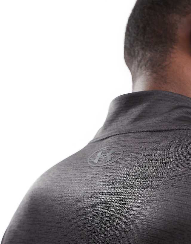 Asos Under Armour Tech Vent Half Zip In Black