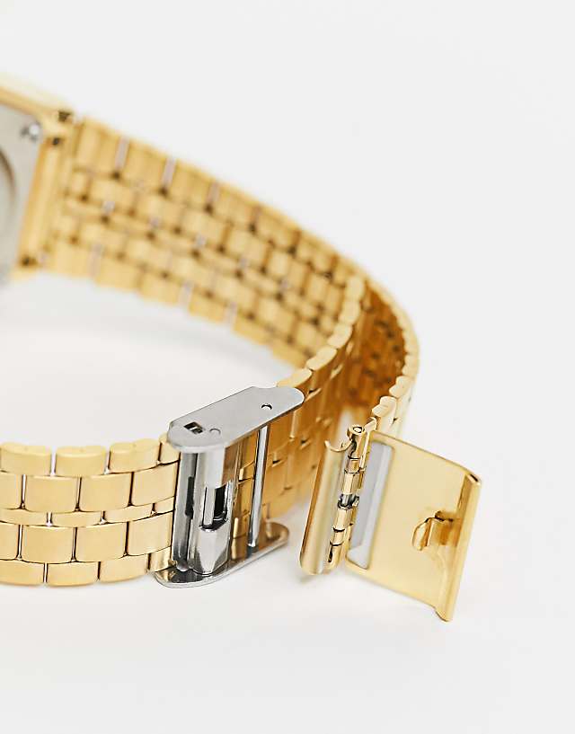 Asos Casio A159WGEA-1EF Gold Digital Bracelet Watch