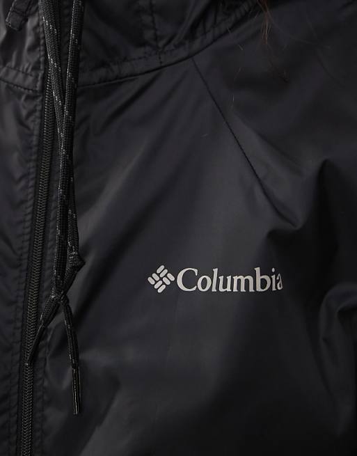 Asos Columbia Flash Forward II Windbreaker In Black