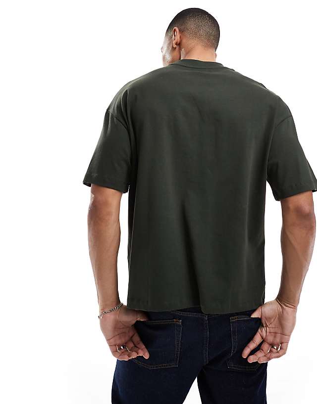 Asos Criminal Damage Pegasus T-shirt Green In Green