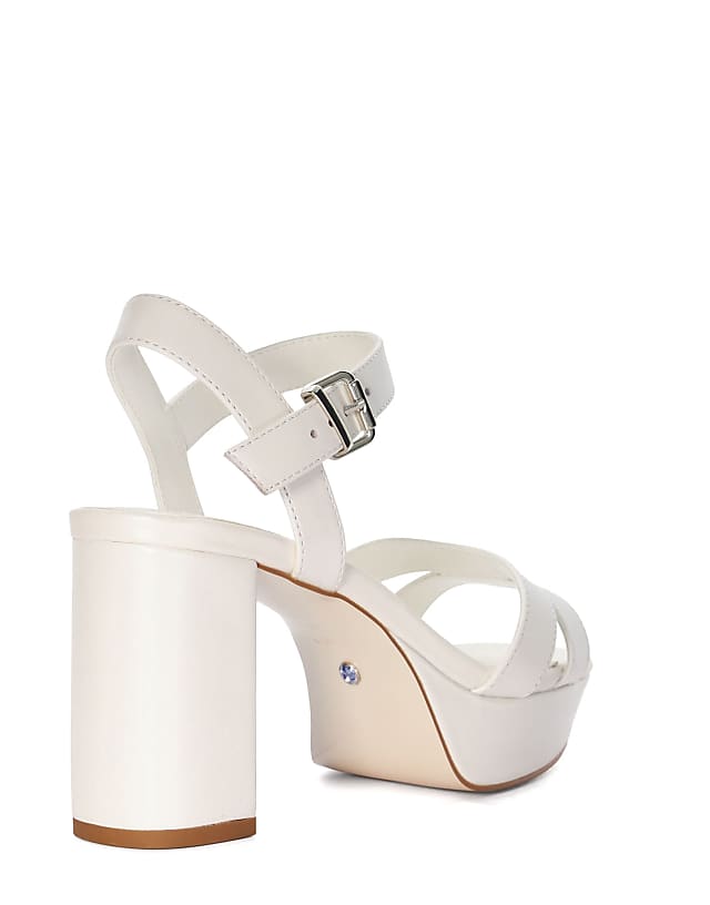 Asos Dune London Madewithlove Bridal Heels In Ivory