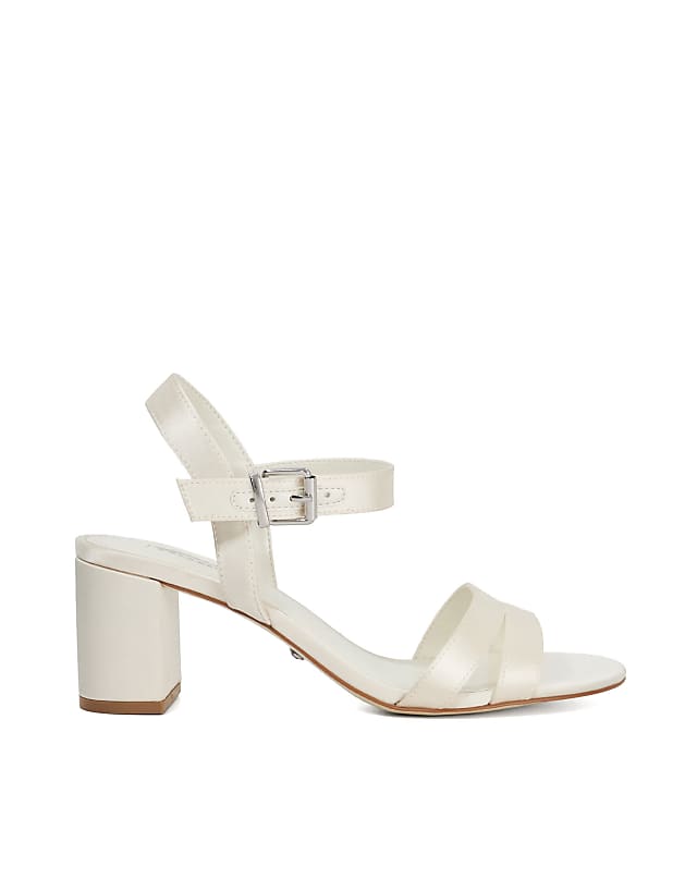 asos Dune London Marriage Material bridal heels in ivory
