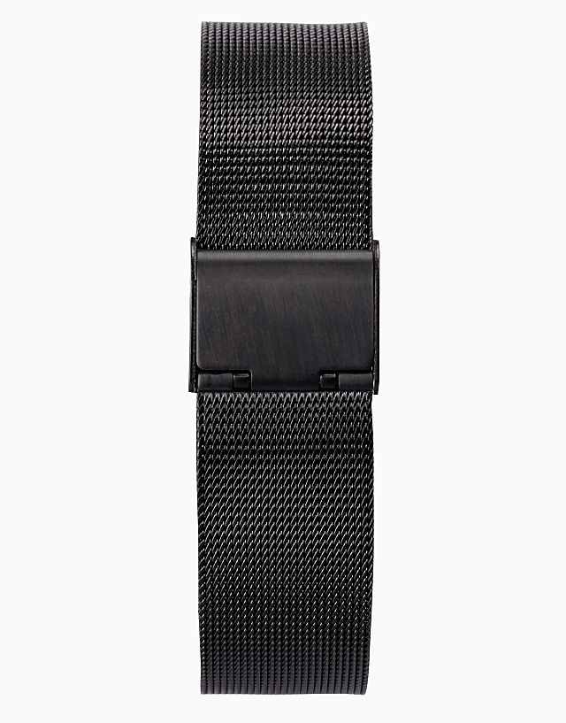 Asos Limit Classic 38mm Mens Round Black Analogue Watch In Black