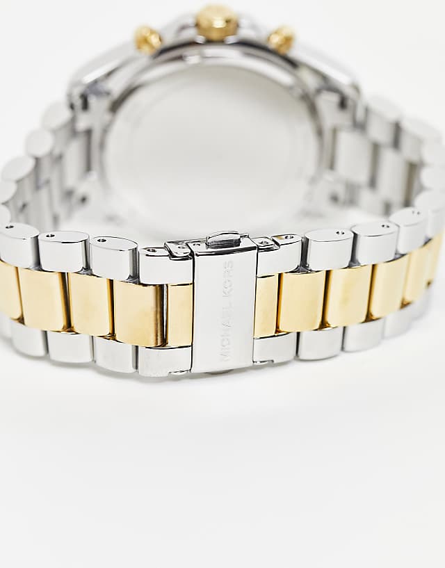 Asos Michael Kors Bradshaw Mix Metal Bracelet Watch MK5976