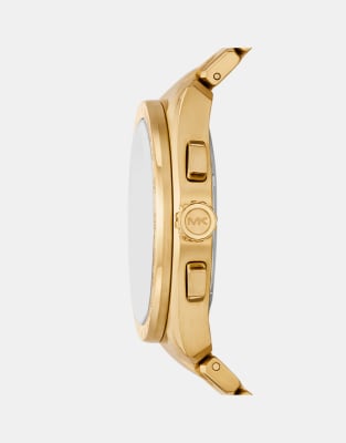 Asos Michael Kors Men's Accelerator 2.0 Chronograph Gold-tone Stainless Steel Watch- GOLD