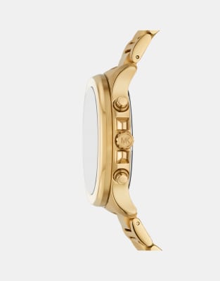 Asos Michael Kors Men's Sage Chronograph Gold-tone Stainless Steel Watch - GOLD