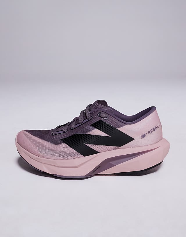 Asos New Balance Fuel Cell Rebel V4 Running Trainers In Purple