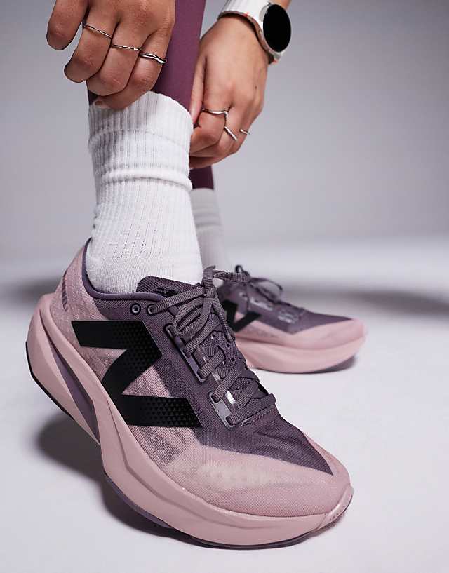 Asos New Balance Fuel Cell Rebel V4 Running Trainers In Purple