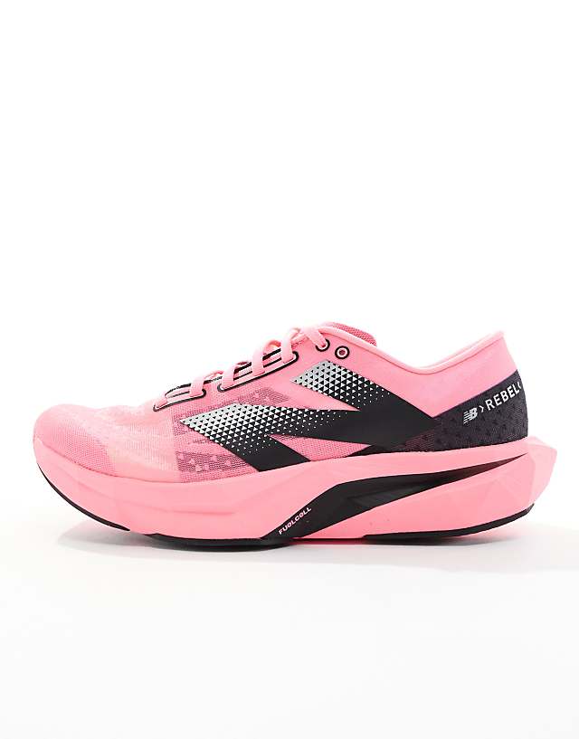 Asos New Balance FuelCell Rebel Running Trainers In Pink