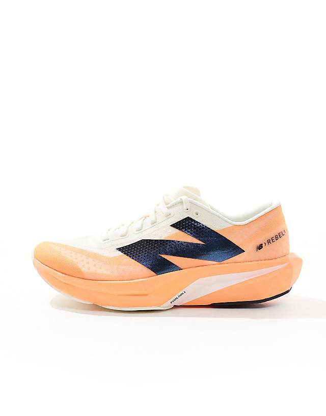 Asos New Balance Fuelcell Rebel V4 Running Trainers In Orange