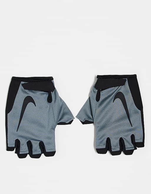asos Nike Essential 2.0 training fitness gloves in cool grey