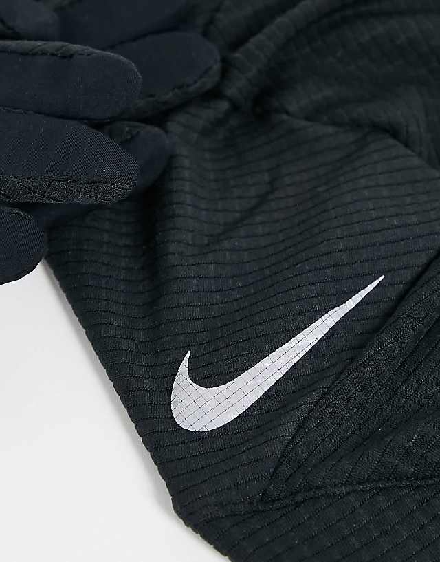 Asos Nike Essential Hat And Glove Set Hat And Gloves Set In Black