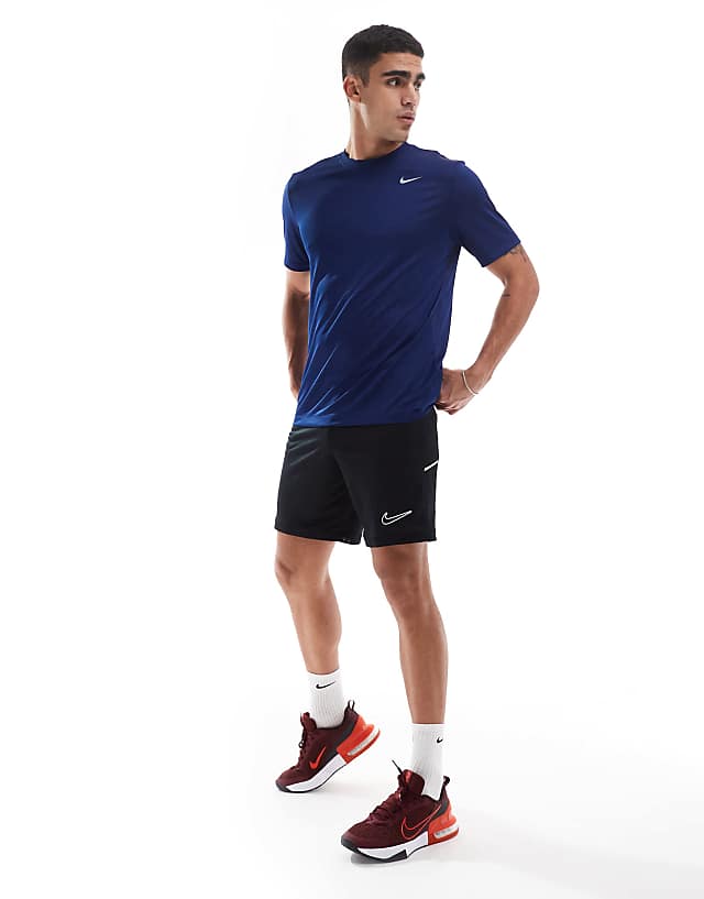 asos Nike Football Academy 25 Dri-FIT shorts in black