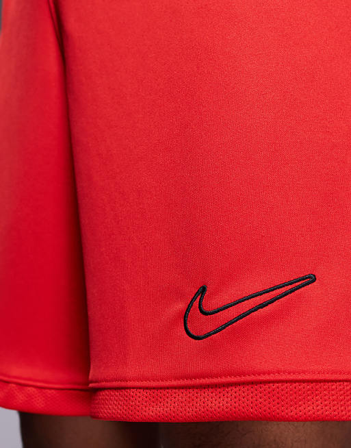Asos Nike Football Academy 25 Dri-FIT Shorts In Red