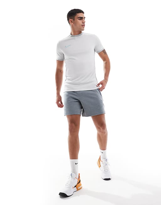 Asos Nike Football Academy 25 Dri-FIT T-shirt In Grey