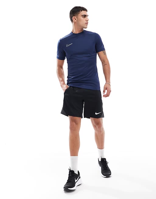 Asos Nike Football Academy 25 Dri-FIT T-shirt In Navy