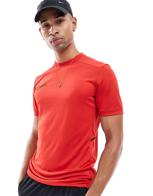 asos Nike Football Academy 25 Dri-FIT t-shirt in red