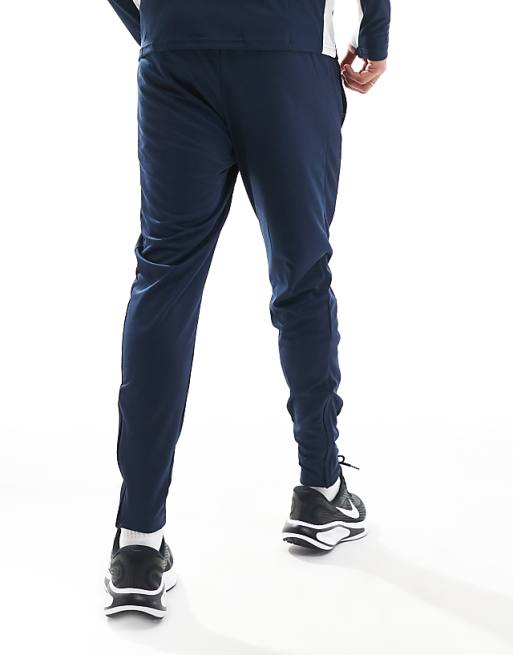 Asos Nike Football Academy Dri-FIT Panelled Joggers In Navy