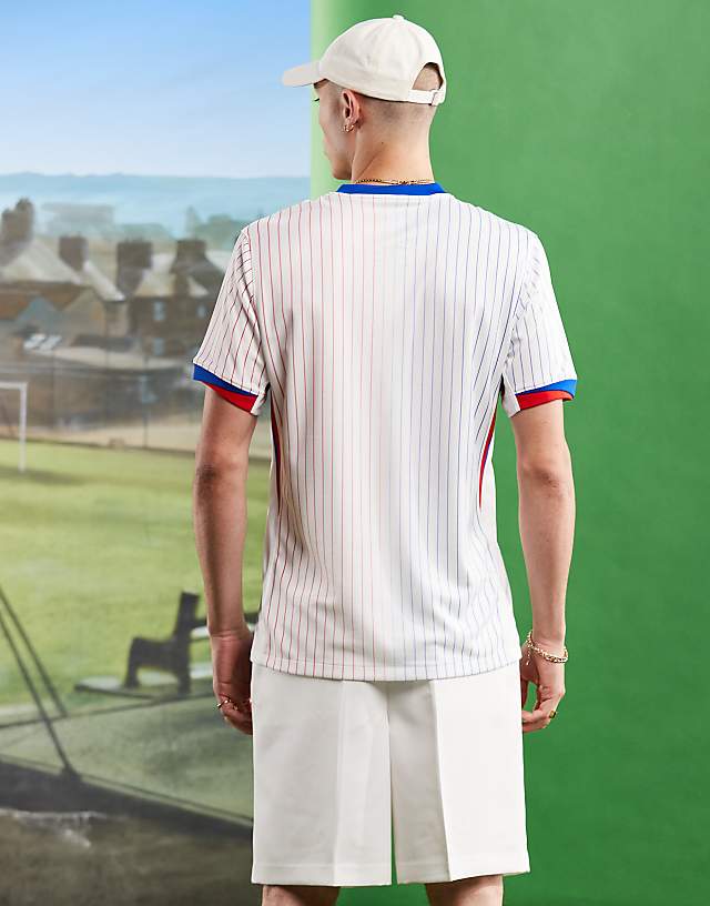 Asos Nike Football Euro 2024 France Stadium Away Jersey In White