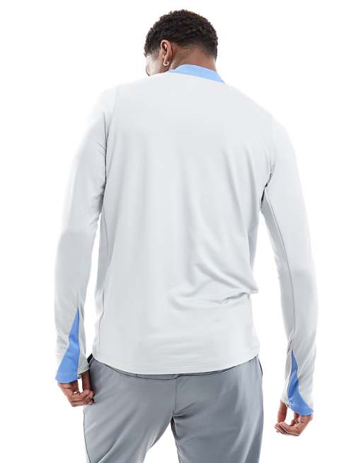 Asos Nike Football Tottenham Hotspur FC Dri-FIT Strike Drill Top In Grey
