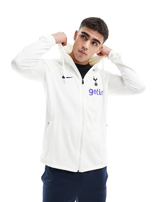 asos Nike Football Tottenham Hotspur jacket in white