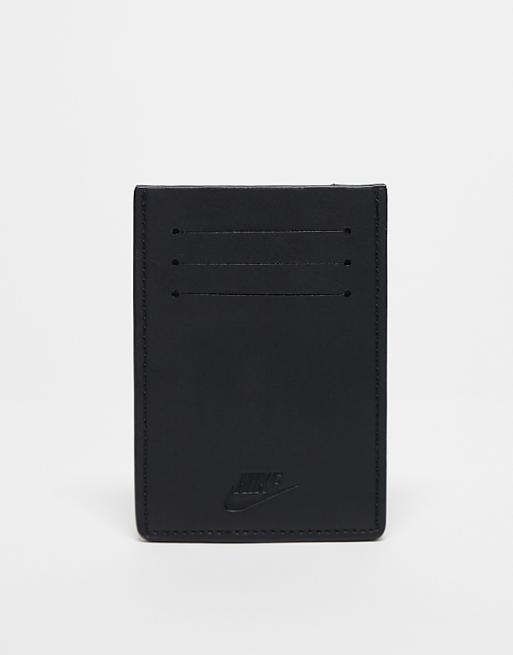 Asos Nike Icon Air Max 90 Card Wallet In Dk Smoke Grey And Black And White